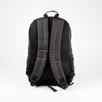 Reflective Detail Backpack // Black