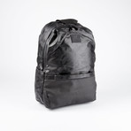 Camo Print Backpack // Black Camo