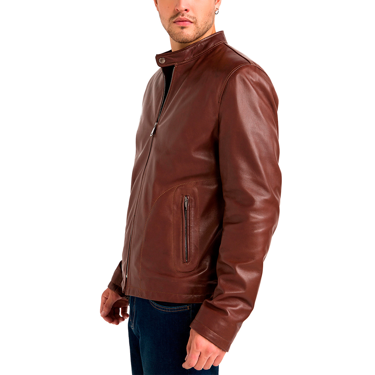 Charles Leather Jacket // Cognac (2X-Large) - Jack Williams - Touch of ...