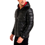 Alfie Leather Jacket // Black (2XL)