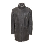Rafael Shearling Jacket // Gray (Euro: 56)