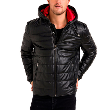 Alfie Leather Jacket // Black (S)