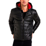 Alfie Leather Jacket // Black (2XL)