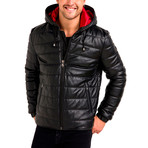 Alfie Leather Jacket // Black (2XL)