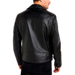Lucas Leather Jacket // Black (Medium)