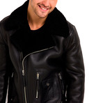 Brendan Leather Jacket // Black (2X-Large)
