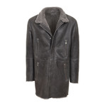 Rafael Shearling Jacket // Gray (Euro: 56)