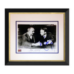 Sean Connery + Kevin Costner // Autographed Framed Photograph