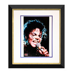 Michael Jackson // Autographed Photo Display