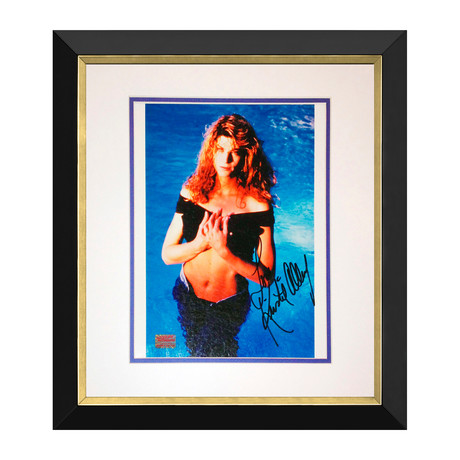 Framed 8x10 Photograph - Autographed by Kirstie Alley