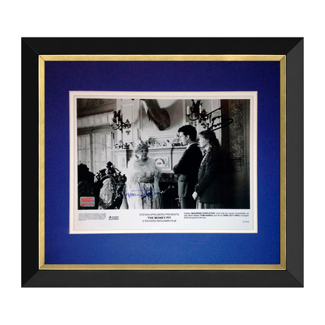 Signed 8x10 by Tom Hanks, Shelley Long & Maureen Stapleton - Framed