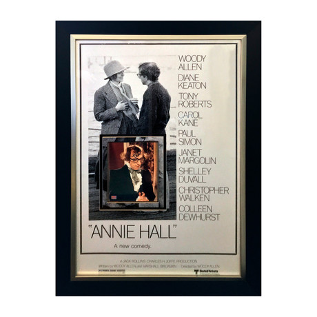 Annie Hall Poster // Autographed By Woody Allen