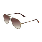 Mount // Titanium Polarized Sunglasses // Brown Frame + Silver Lens (Bronze Frame + Brown Lens)