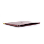 Cartier // Must De Cartier Leather Notepad Holder // Burgundy