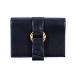 Cartier // Trinity Black Leather Organizer Wallet Holder // Black