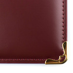 Cartier // Must De Cartier Leather Notepad Holder // Burgundy