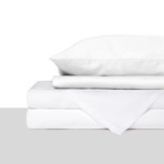 Ultra-Cozy Organic Sheet Set // White (Full)