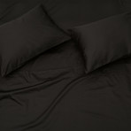 Ultra-Cozy Organic Sheet Set // Charcoal (Full)