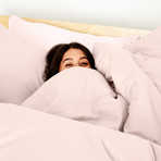 Ultra-Cozy Organic Sheet Set // Blush (Full)