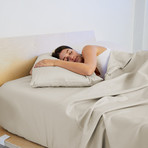 Ultra-Cozy Organic Sheet Set // Sand (Full)