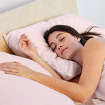 Ultra-Cozy Organic Sheet Set // Blush (Full)