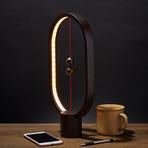 Heng Balance Lamp // Ellipse // Dark Wood