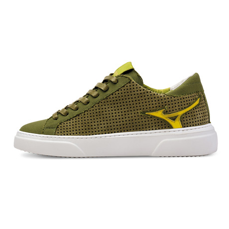 Hoshikage Leather // Green + Yellow (Euro: 39)