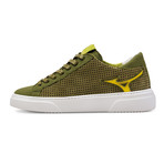 Hoshikage Leather // Green + Yellow (Euro: 39)