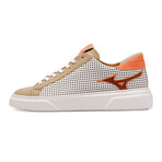 Hoshikage Leather // White + Orange (Euro: 39)