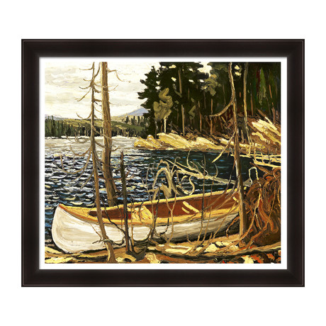 Tom Thomson Limited Edition Group of Seven Print "The Canoe" - Framed Art Print