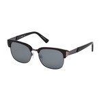 Diesel Unisex Dl0235-52C Sunglasses // Dark Havana + Smoke Mirror