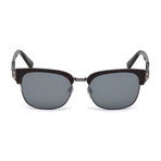 Diesel Unisex Dl0235-52C Sunglasses // Dark Havana + Smoke Mirror