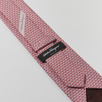 Boat Print Tie // Pink