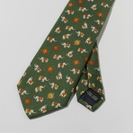 Elephant Print Tie // Green II