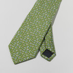Butterfly Print Tie // Green
