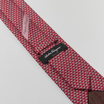 Boat Print Tie // Red