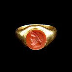 Ancient Roman Jasper Intaglio // Roman Empire Ca. 100-300 CE