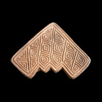 Veracruz Geometric Stamp Seals // Mexico Ca. 600-900 AD // Set of 4