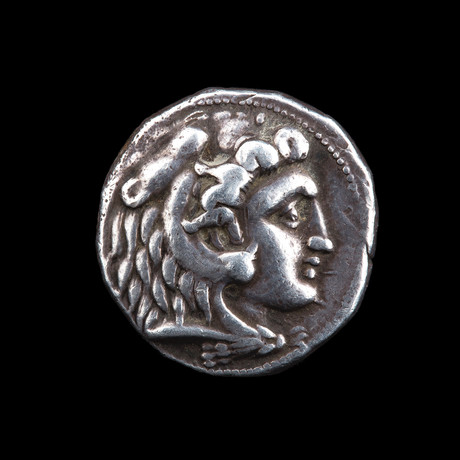 Alexander The Great Silver Tetradrachm // Macedonian Kingdom – Ca. 336-323 BCE