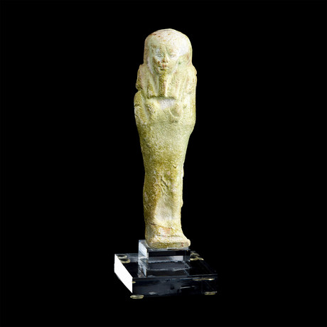 Egyptian Ushabti Figure // Egypt, Saite Period Ca. 663-535 BCE