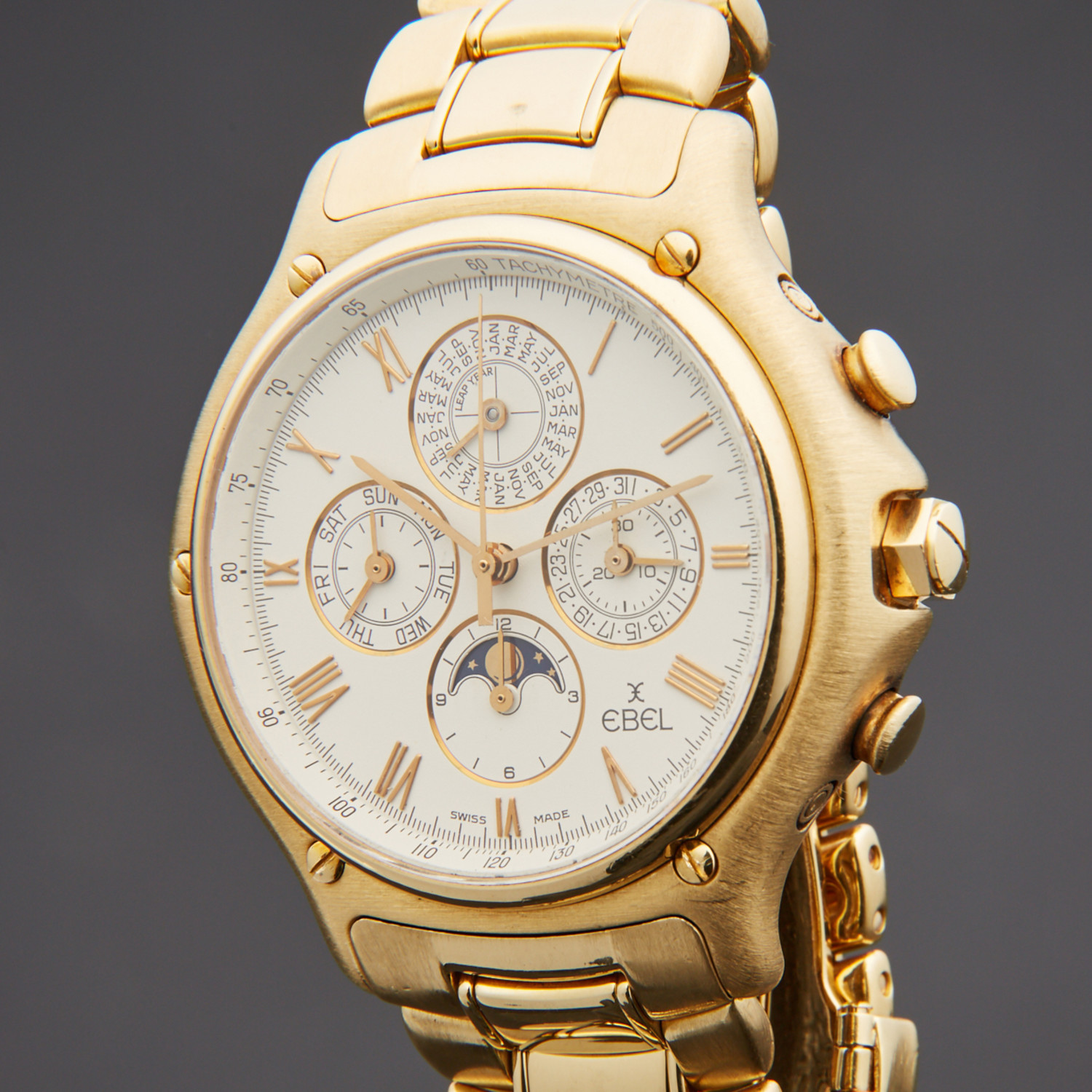 Ebel Chronograph Automatic // 8136901 // Pre-Owned - Exciting ...