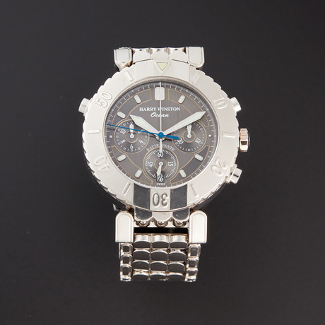 Harry Winston Ocean Rattrapante Chronograph Automatic // 400MCARDV39P // Pre-Owned