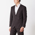 Slim Fit Suit // Brown (US: 36R)