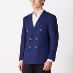 Slim Fit Sport Jacket // Blue (US: 38R)