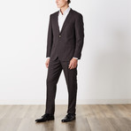 Slim Fit Suit // Brown (US: 36R)