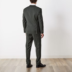 Slim Fit Suit // Green (US: 36R)