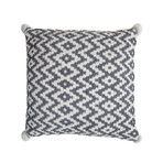 Caribe Cotton Weave Decorative Throw Pillow