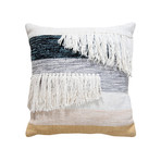 Fergie Cotton Weave Decorative Throw Pillow