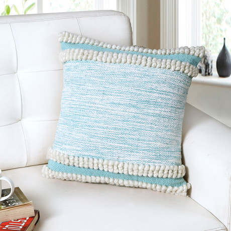 Key West Cotton Weave Decorative Throw Pillow