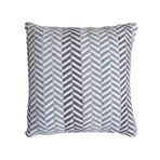 Chevron Cotton Weave Decorative Throw Pillow